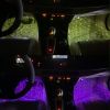 Christmas Lights; Christmas Decoration 1 Set Car LED Lights Interior; 7 Colors LED Interior Car Lights Four LED Atmosphere Lights 4 In 1