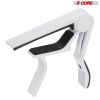 5 Core Capo Acoustic Electric Guitar 6 String Kapo Pair Quick And Easy Adjustment Classic Clip For Banjo Mandolin Or Ukulele Capotraste Para Guitarra