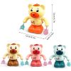 Kids Toys Sound Controlled Battery Powered Toy Cartoon Rolling Bear