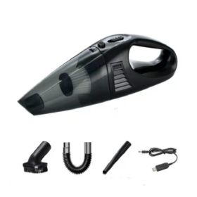 Car Vacuum Cleaner; 8000pa Cordless Rechargeable Car Mini Vacuum Cleaner; Handheld Dry & Wet Car Dust Remover For Car Home Office Desktop (Color: Black, Items: Wireless)