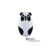 Cute Cartoon Panda Wireless Mouse Rechargeable 1600DPI Optical Mouse USB Computer Mouse And Mouse Pad Suitable For PC Desktop Laptop; Need To Buy A 7t