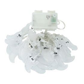 Halloween String Lights 30 LEDs 9.8ft Halloween String Lights Decorative Fairy Lights (model: Ghost)