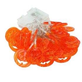 Halloween String Lights 30 LEDs 9.8ft Halloween String Lights Decorative Fairy Lights (model: Pumpkin)