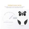 Cute Cartoon Panda Wireless Mouse Rechargeable 1600DPI Optical Mouse USB Computer Mouse And Mouse Pad Suitable For PC Desktop Laptop; Need To Buy A 7t